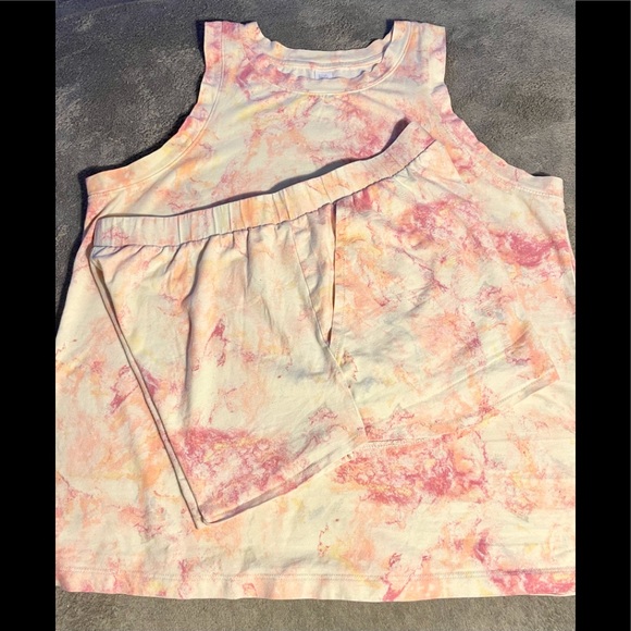 stars above Other - 2 piece tie-dye matching tank top and short set
